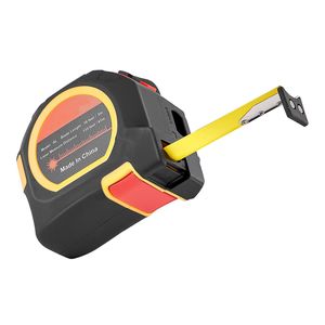 Cinta Métrica Láser Recargable 2 en 1 de 135 Pies, Cinta Métrica Magnética de 16 Pies, 4 Modos - Medición de Longitud con Medidor de Distancia Láser - Product Image 1