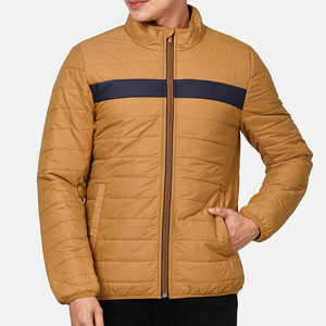 Custom Made Men's Puffer <b>Jacket</b> High Quality Fabric New Design Stand High Street Fashionable Long Sleeves Casual Men's <b>Jackets</b> - Product Image 1