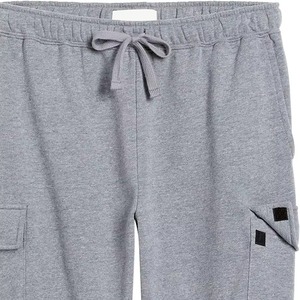 Joggers pour hommes très demandés, de haute qualité, design slim fit tendance, confortables, légers, coupe droite, couleur foncée, 100% coton - Product Image 5