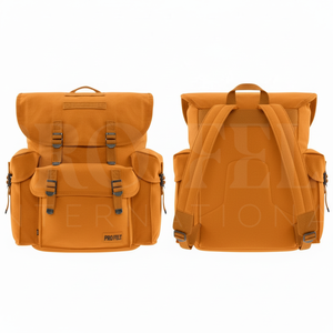 Professional Custom Design Vintage <b>Canvas</b> Backpack For Unisex Large Capacity Travel PU Leather Waterproof Outdoor <b>Back</b> <b>Packs</b> - Product Image 6