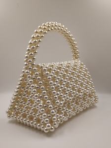 กระเป๋าถือทำมือประดับลูกปัดแก้วแบบกำหนดเองได้ รับรองโดย MS Handicraft ผลิตในอุตรพัฎฐ์ สไตล์อินเดีย - Product Image 2