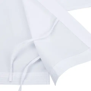Traje de Karate/Judo de Poliéster/Algodón, Ligero, Transpirable, para Entrenamiento de Artes Marciales, de Secado Rápido, Tela Resistente, Profesional - Product Image 5
