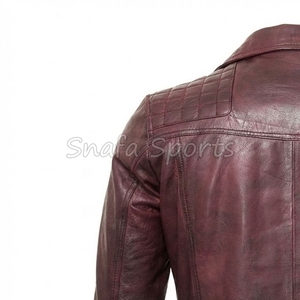 Gents Leather Formal Casual <b>Smart</b> Outfit Elegant Design Luxury Material Soft Comfortable Stylish Trend Leather <b>Jacket</b> - Product Image 6