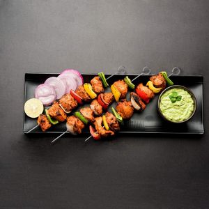 24 Pack 12 Inch Stainless Steel Kabob Skewers <b>BBQ</b> Grill Accessories for Grilling Pack of 24 - Product Image 3