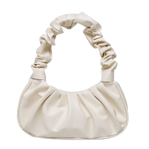 Customized Unisex Luxury Fashion Mini <b>Pillow</b> Shape Waterproof Zipper Closure PU Leather Shoulder Handbag 1-1.9L Daily Life - Product Image 6