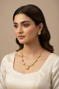 Super Luxury Brass Cubic Zirconia Necklace Earrings Set Women's Bridal Jewelry for Party Prom <b>Wedding</b> Gift <b>Accessories</b> - Product Image 2