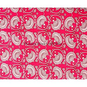Tissu en coton 100% respirant, imprimé à la main, artisanal, héritage de Jaipur, imprimé traditionnel, respectueux de l'environnement - Product Image 5
