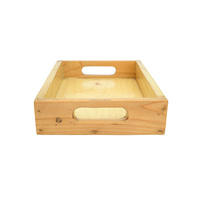 Plateau de service rectangulaire en bambou fait main, écologique, pour le petit-déjeuner, les collations, les repas, la maison, la cuisine, le restaurant, la table à manger, décoratif