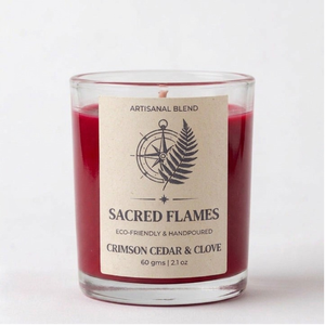 Custom Logo Scented <b>Red</b> Wax Glass Jar <b>Candle</b> Eco Friendly Hand Poured Soy Wax <b>Candle</b> Manufacturer - Product Image 4