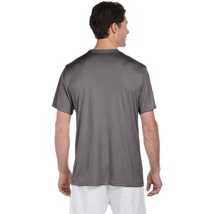 Unisex High Quality Polyester T-Shirts Customise <b>Logos</b> For Men Wholesale Plain Men's T-Shirts Regular Fit Solid Jersey Polyester - Product Image 2
