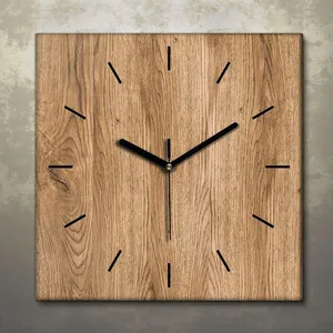 Premium Wooden <b>Clock</b> Affordable Stylish Decor <b>Clock</b> for Living Room <b>Bedroom</b> Office Handmade Natural Wooden Wall <b>Clock</b> - Product Image 2