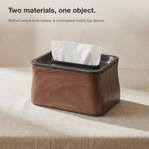 กล่องใส่กระดาษทิชชูไม้แบบสั่งทำทรงสี่เหลี่ยมผืนผ้า - Product Image 4