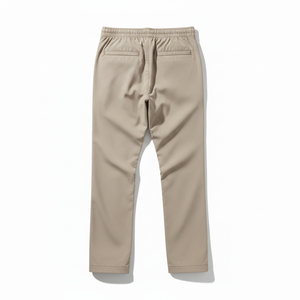 High Quality Eco-Friendly Windproof Anti-static Polyester/Nylon Twill <b>Drawstring</b> Closure Oversized Straight Leg <b>Trousers</b> Men - Product Image 4