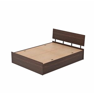 Lit Pollo King-Size au design minimaliste avec sommier à tiroirs et cadre de type box spring - Product Image 4