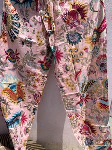 Ensembles de pyjamas à imprimé floral, ensembles de pyjamas en coton indien, ensembles de pyjamas de nuit, robes de nuit, vêtements bohèmes, cadeaux pour elle, Wo - Product Image 5