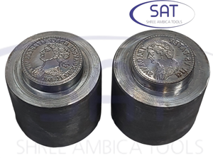 แม่พิมพ์เหรียญที่ระลึก SAT Jewelry Gold Silver Royal Portrait สำหรับการหลอมและปั๊มเหรียญที่ระลึกแบบกำหนดเอง เวียดนาม มาเลเซีย - Product Image 5
