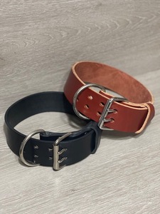 Collar de cuero resistente para perros, diseñado para actividades diarias al aire libre de Divine International - Product Image 5