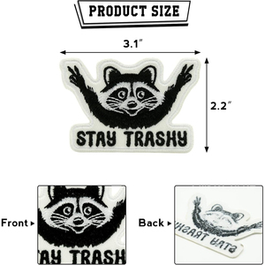 Patchs brodés avec logo personnalisé, OEM, ODM, haute qualité, prix d'usine, couture détaillée, parfaits pour les vêtements et les marques - Product Image 3