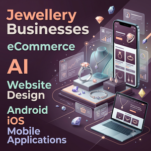 Logiciel ERP CRM AI pour les entreprises de bijouterie, applications mobiles Android iOS, conception de sites web, plugin WordPress Shopify, e-commerce - Product Image 1