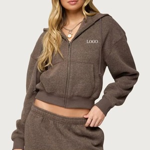 Women's Lightweight Sporty Fitness Athletic Wear Stand Collar Zip-Up Loose <b>Long</b> <b>Sleeves</b> <b>Top</b> Women <b>Gym</b> Yoga Jacket Hoodie - Product Image 5