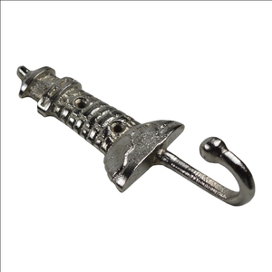 Home Decor Wall <b>Hooks</b> Silver Shiny Finishing Design Best <b>for</b> Living Room Wall Decor & Home Decor Hanger - Product Image 3