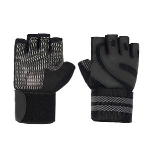 Gants de musculation personnalisés avec logo pour hommes et femmes, gants de fitness durables à demi-doigts pour la musculation - Product Image 1