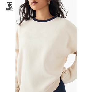 Sudadera Azul Marino para Mujer con Bloques de Color y Logotipo Personalizado, Novedad 2026, Venta al por Mayor, Servicio OEM, Diseño para Invierno - Product Image 6