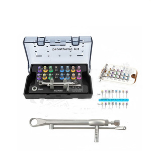 Kit de Destornilladores Universales para Implantes Dentales, 8 Piezas, Llave de Trinquete Manual, Kit de Destornilladores Hexagonales - Product Image 5