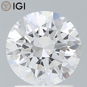 1.65 CT D สี VVS2ความชัดเจน7.49mm สัญลักษณ์ประกายเพชรปลูกในห้องปฏิบัติการสำหรับการทำแหวน IGI ได้รับการรับรองเพชรหลวม - Product Image 1