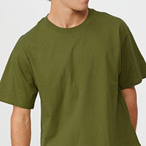 Camiseta de Algodón para Hombre, Corte Clásico, Cuello Redondo, Lisa, Personalizable con Marca, Producción OEM ODM, Camiseta de Algodón Personalizada para Hombre - Product Image 5