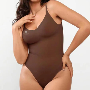 Wholesale <b>Women's</b> One Piece Shapewear Bodysuit with Medium Tummy Control Butt Lifter Design and Breathable Spandex Supplier 2026 - Product Image 3