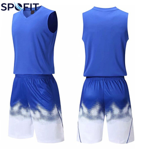 Nouvel arrivage : Ensemble d'uniformes de basketball personnalisés, design moderne, maillot et short respirants pour équipe sportive - Product Image 4