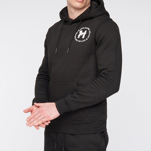Eleva tu Estilo Invernal con Nuestra Sudadera con Capucha de Algodón Negro Premium con Logotipo Personalizado y Función de Secado Rápido para un Look Moderno y Profesional - Product Image 3