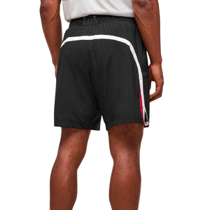 Shorts de sport pour homme Campus 7 pouces, coupe slim, légers, pour entraînement, course à pied, fitness, noir - Product Image 2