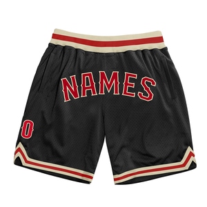 Custom Eco-Friendly Custom Orange-<b>White</b> Authentic Throwback Basketball Shorts - Product Image 3