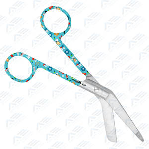 Tijeras Médicas Curvas Lister, Instrumentos Quirúrgicos para Trauma, Instrumentos Médicos, Herramientas, Tijeras para Vendas Lister, Acero Inoxidable - Product Image 4