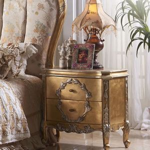 Juego de Dormitorio de Lujo Garantizado con Cama Tapizada Real, Tallada en Caoba, para Hotel o Villa - Product Image 4