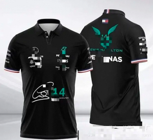 ชุดแข่งรถ F1 ปี 2026 แบบปรับแต่งได้ ระบายอากาศดี เสื้อโปโลสำหรับกีฬารถสูตรหนึ่ง สำหรับฤดูร้อน แขนสั้น มีตัวเลือกไซส์ใหญ่พิเศษ - Product Image 2