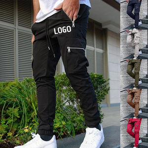 Pantalon cargo homme style streetwear hip hop, ample, baggy, multi-poches, tendance - Product Image 2