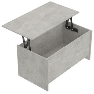 40.2 grigio cemento "x 21.9" x 20.7 "tavolino in legno ingegnerizzato - Product Image 6