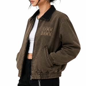 <b>Women</b> Denim <b>Jacket</b> <b>Vintage</b> Style Casual Wear Modern Fashion Durable Quality Custom Made Export Quality Breathable Knitted Autumn - Product Image 3
