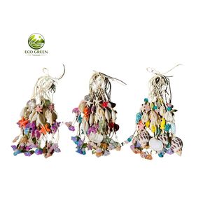 Collar Boho Multicolor de Cuentas y Conchas Naturales, Hecho a Mano, con Cordón Ajustable, Gargantilla de Conchas, Regalo para Verano, Surfistas y Amantes de la Playa - Product Image 4