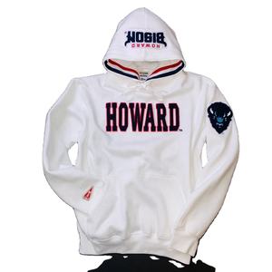 Jaune avec broderie en chenille Logo de l'université de couleur Wear Sororities Pull Overs Hoodies - Product Image 5