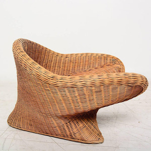 Silla de meditación Lotus, sillas de suelo de ratán natural trenzadas a mano para relajarse y practicar yoga - Product Image 4