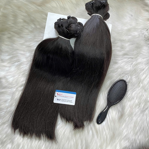 Paquetes de Cabello Vietnamita Virgen al Por Mayor, 100% Cabello Humano, Doble Trama, Densidad Completa, Color Natural - Product Image 6