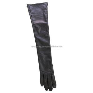 Gants d'opéra en cuir personnalisables pour femmes - Style décontracté d'été - Product Image 1