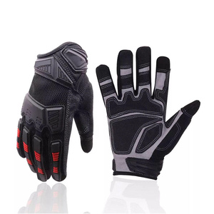 Guantes Mecánicos Amara de Cuero Sintético de Alto Rendimiento, Resistentes a la Abrasión, Protección para las Manos, Guantes Duraderos - Product Image 1