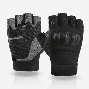 Guantes de Levantamiento de Pesas de Medio Dedo, Transpirables, Antideslizantes, para Gimnasio, Unisex, Ajuste Universal - Product Image 1