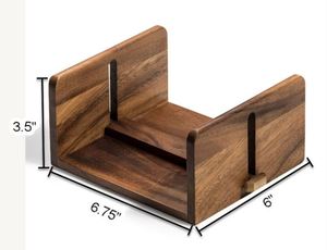 Wooden Napkin Holder For living Room Dining Table <b>Wedding</b> Restaurant Party <b>Tissue</b> Holder For Kitchen Office Desk Napkin Stand - Product Image 5