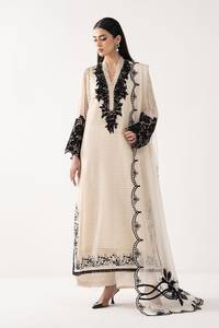 Orange Cotton Viscose Embroidered Floor-Length <b>Kurta</b> <b>Women</b> Traditional Loose Fit Casual Wear India Pakistan Style - Product Image 5